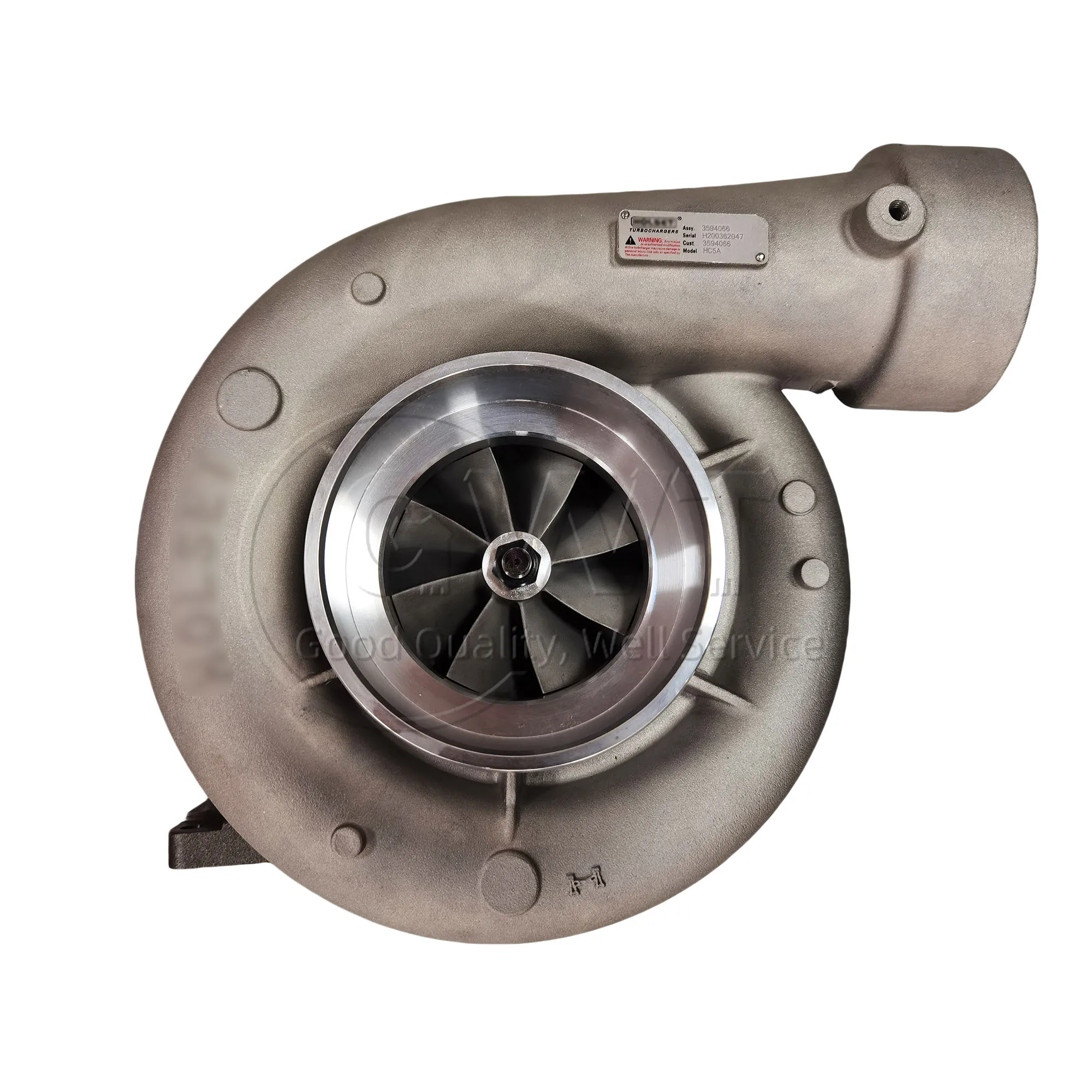 New Turbos 3594078 Turbocharger HC5A 3801887 3594078 3594077 3530009 3594076 3525058 for CUMMINS KTA50 G1/G2 KTA50-G KTA50