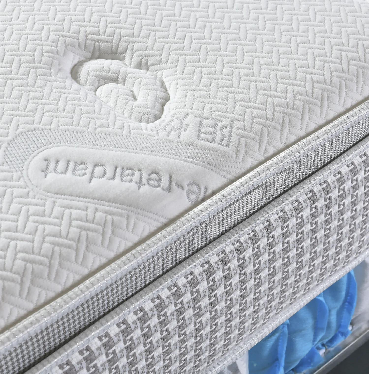 Latex and memory foam for hotel and home queen size bed mattress vacuum roll in carton box mattress