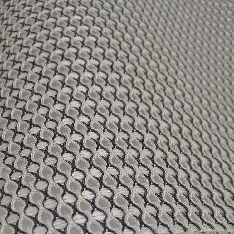 100% polyester knitted quilted mattress ticking fabric wholesale breathable foam mesh fabric