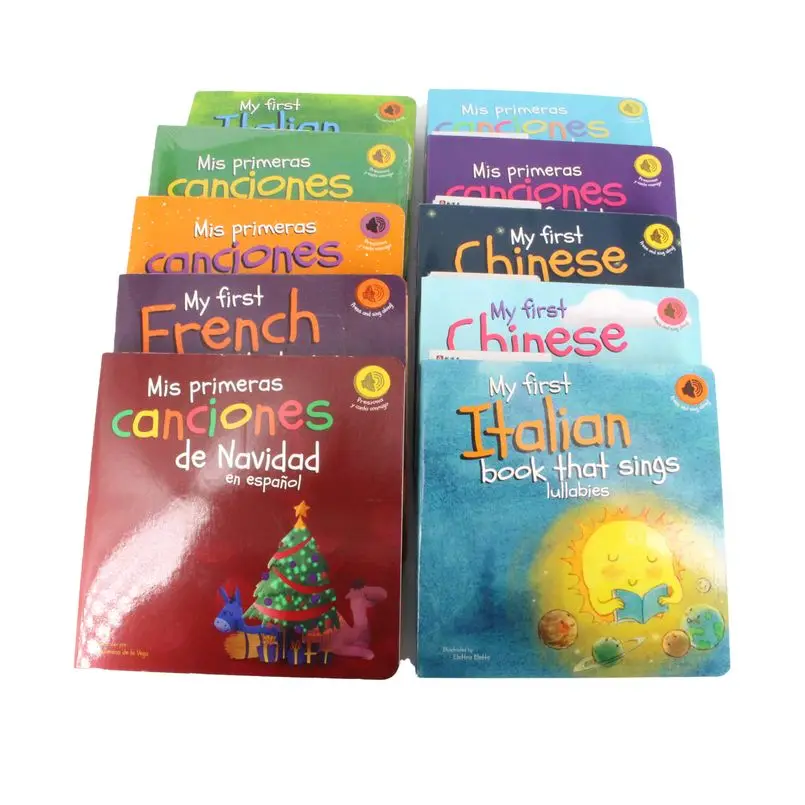 Cut Out Hahaland Child Medical Dummy Fashion Shanghai Bath Printing Baby Spanish Softtouch A7 Books Daily Warm-Up Kid Sound Book