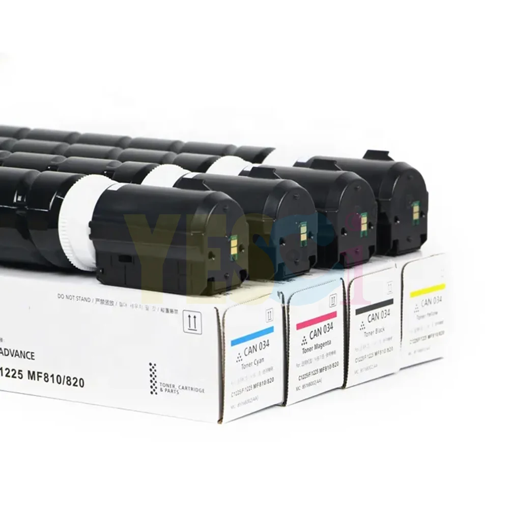 Цветной тонер-картридж Yes-Colorful 034 Zhuhai совместимый с Canon Color imageCLASS MF810 820 IR C1225iF 1225 высокое качество