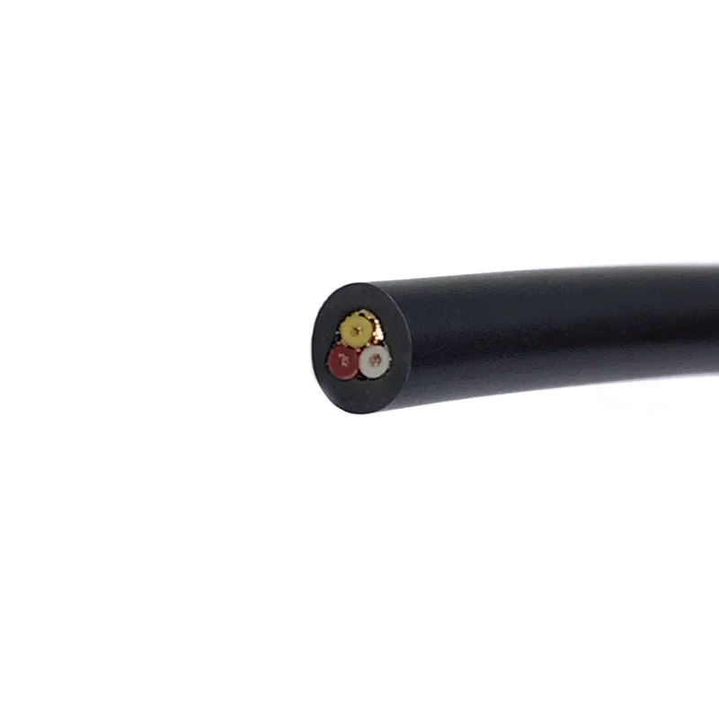 UL2547 черный 20awg 24awg 26awg 3 Core 4 жильный экранированный провод рулон ПВХ изоляцией 2547 аудио сердечник из луженой меди сигнал USB кабель для передачи