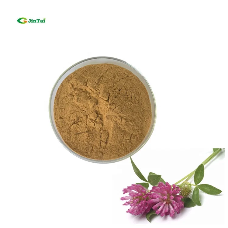 Factory supply Red clover extract powder 10:1, 20:, Isoflavones 8%~80%