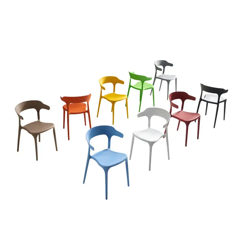 Уличный стул для ресторана современный пластиковый шезлонг улицы мебель кафе