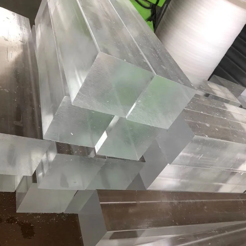 
Acrylic Plastic Crystal Clear Plastic Square Rod Polishing Square Acrylic Rod 