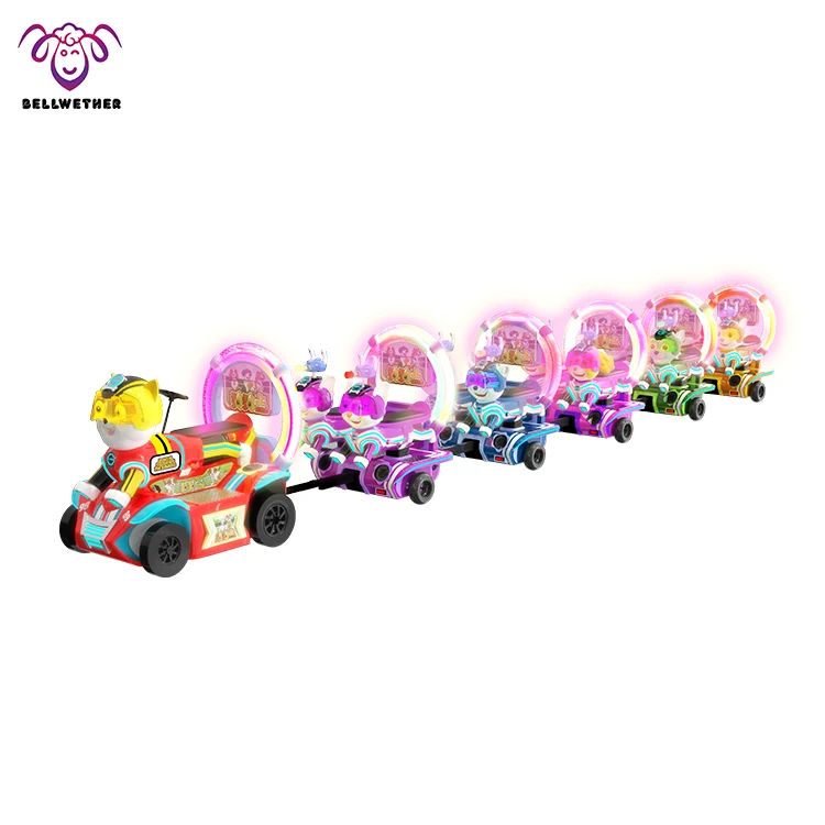 Fast Delivery Popular Entertainment Equipment Kids Fun Train Tourist Train Mini Electric Trackless Train For Sale