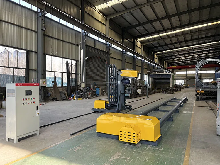 CNC Spiral Wire Winding Machine matched with CNC cage making machine