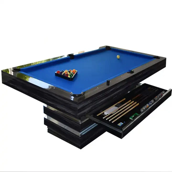 New Design 8ft 9ft Standard Size Pool Billiard Tables Snooker & Billiard with Drawer Sale Color Match Decor Interior Furniture