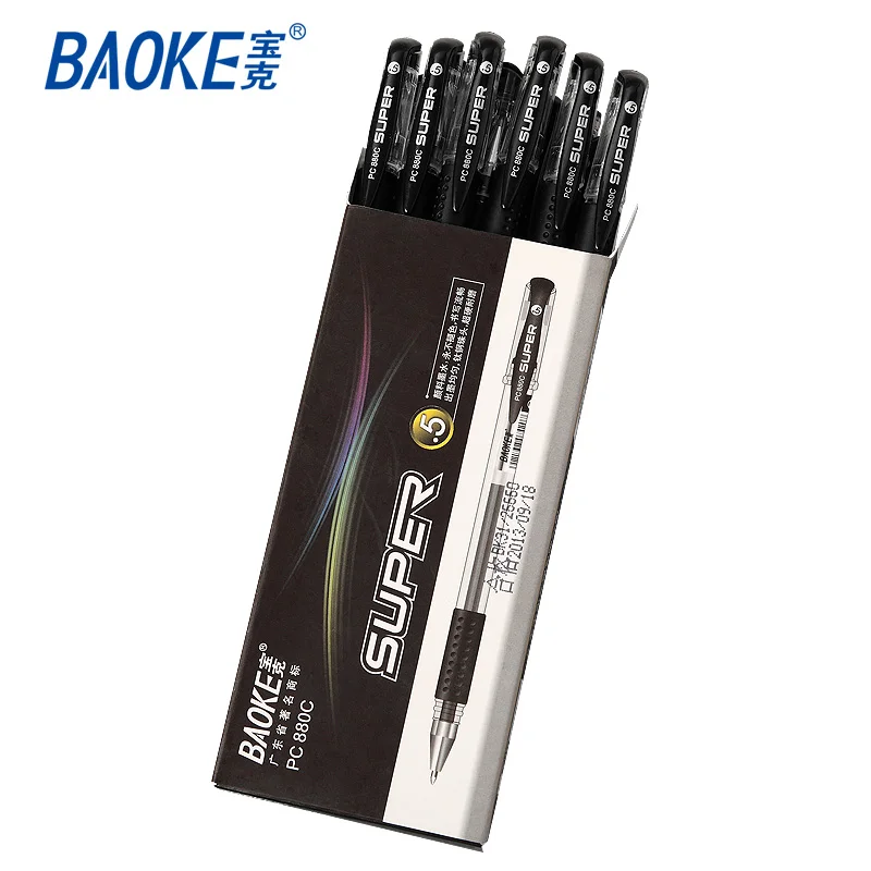 Factory Promotional Wholesale 100 Piece Gel Pen Ink Set 0.5mm Tip Plastic Gel Pen