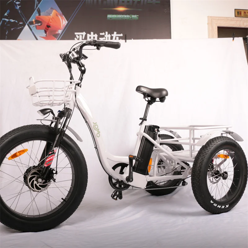 48V 750w motor electric tricycle 3 wheel powerful electric scooter wolf warrior11 electric three-wheeled motorcycle