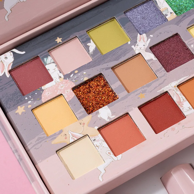 Индивидуальный макияж частная торговая марка косметическая Палитра Макияж Палитра теней для век Косметика Тени для век Палитра