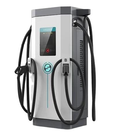 Electric vehicle charger station electric car supercharging station ccs 120kw electric car station