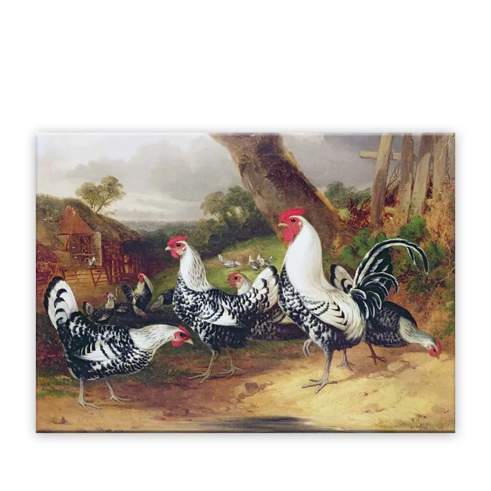 Realistic handpainted classical home goods animals oil painting