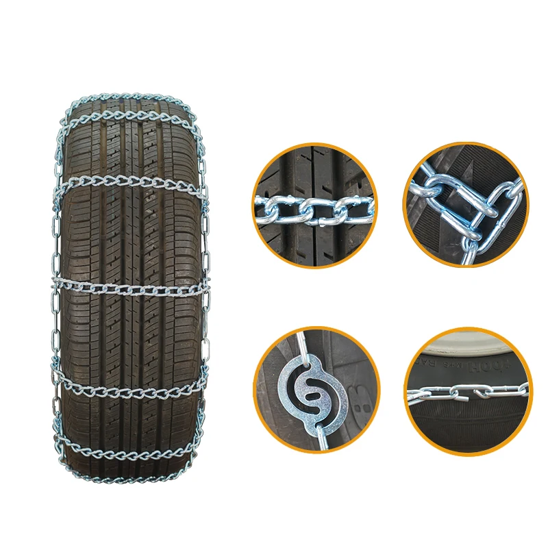 BOHU New upgrade car tire chain alloy steel SUV snow tire chains 11JM snow chain