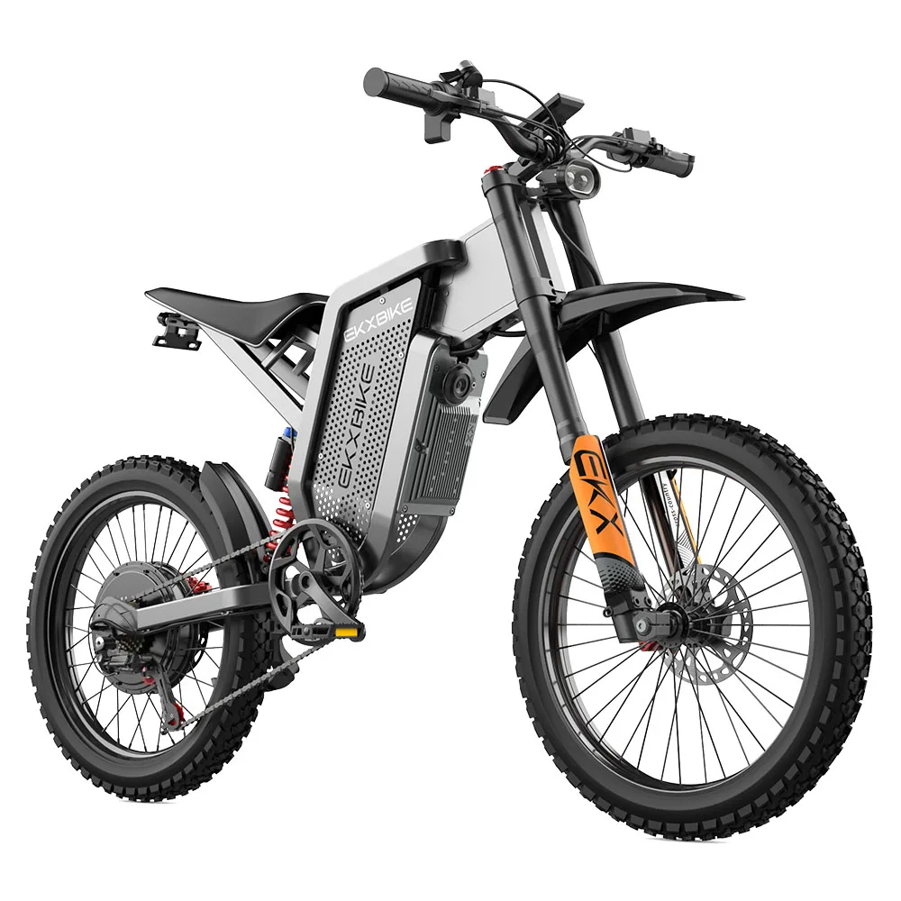 EKX X21 Max Ebike Electric Dirty Bike 3000W Brushless Gearless Motors Max Speed 85Kmh 120 Nm With 60V 30AH Sam-sung Battery