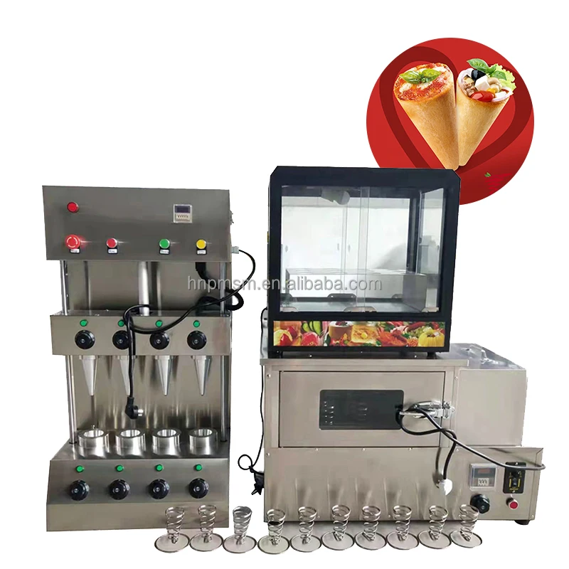Top Quality Pizza Cone Vending Machine Wholesale Price Conical Cone Maker Waffle Cone Machines