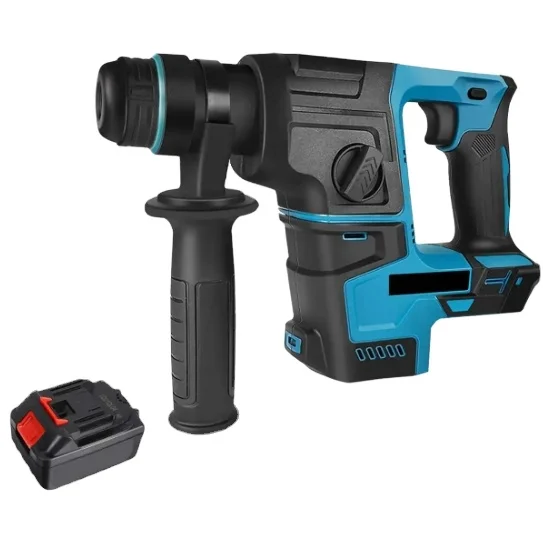 Cordless Electric Hammer Drill 4800ipm Brushless Rotary Hammer Drilling Chiseling Tool for Makita 18V Battery