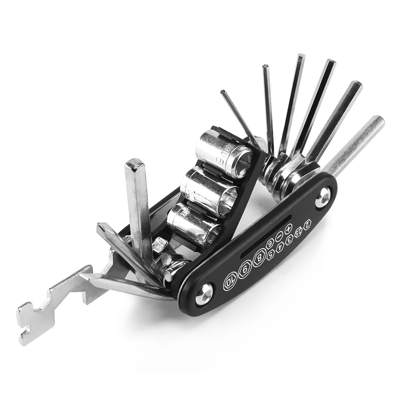 
16 in 1 Multifunction Bicycle Repair Tools Kit Hex Spoke bicycle Screwdriver Tool MTB Mountain Cycling Bike Repair Tool CT-101 