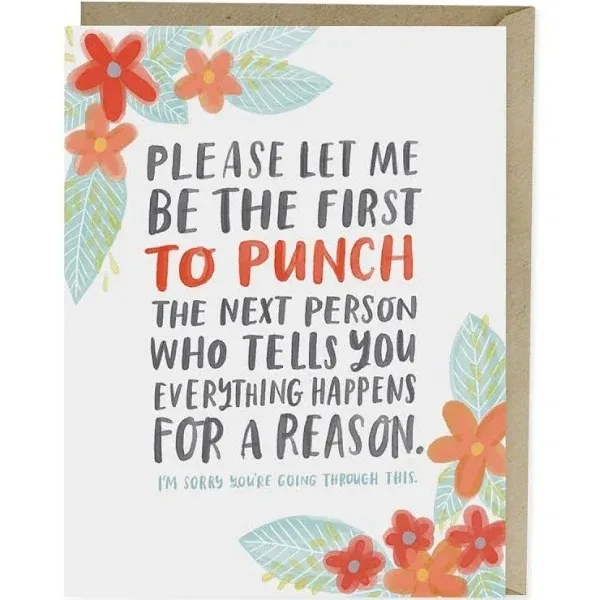 hot sale custom printing recordable greeting card Everything Happens Empathy Card (11000000951338)