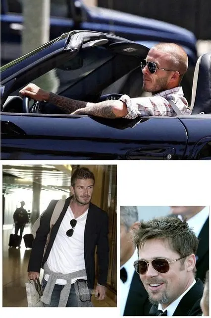 Loyal Gold Male Sunglasses Male Sunglasses Luxury Mens Sunglasses Driving Sun Glasses