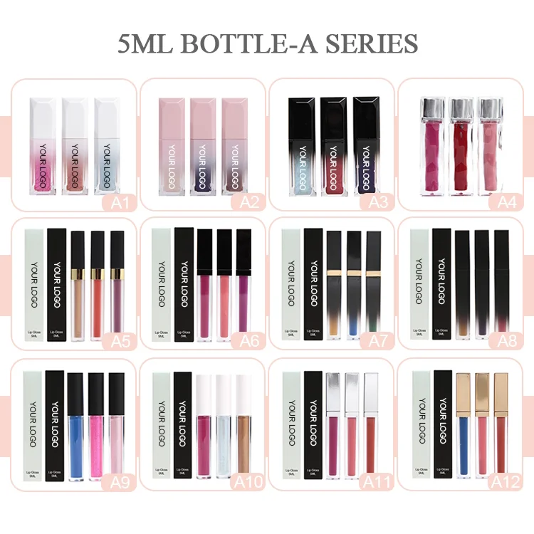 Customized Flavor Fruit Instant Volumising Plumper Oil Serum Private Label Lip Gloss