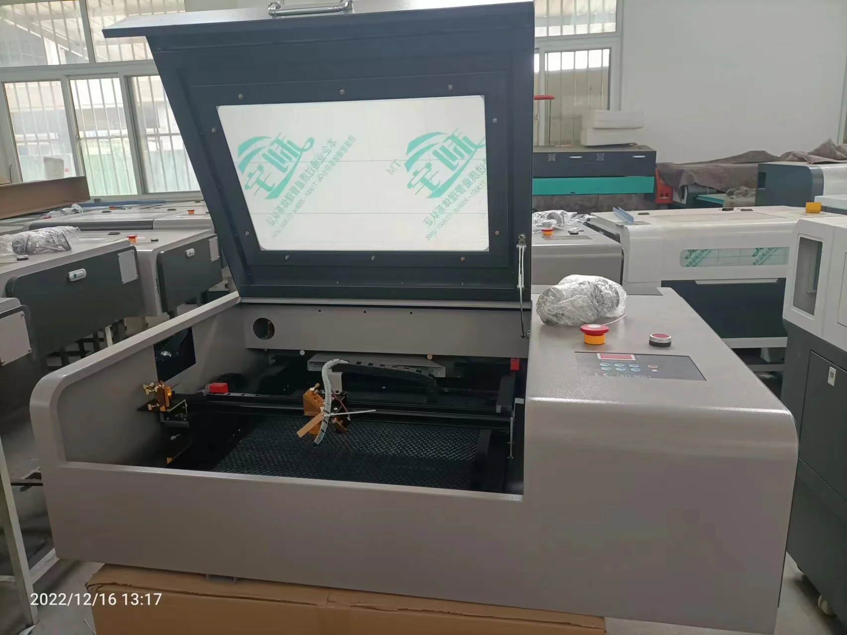 JW-4040 40w 50w co2 mini portable lazer engraving cutting machine for bamboo Arcylic Crytal Glass