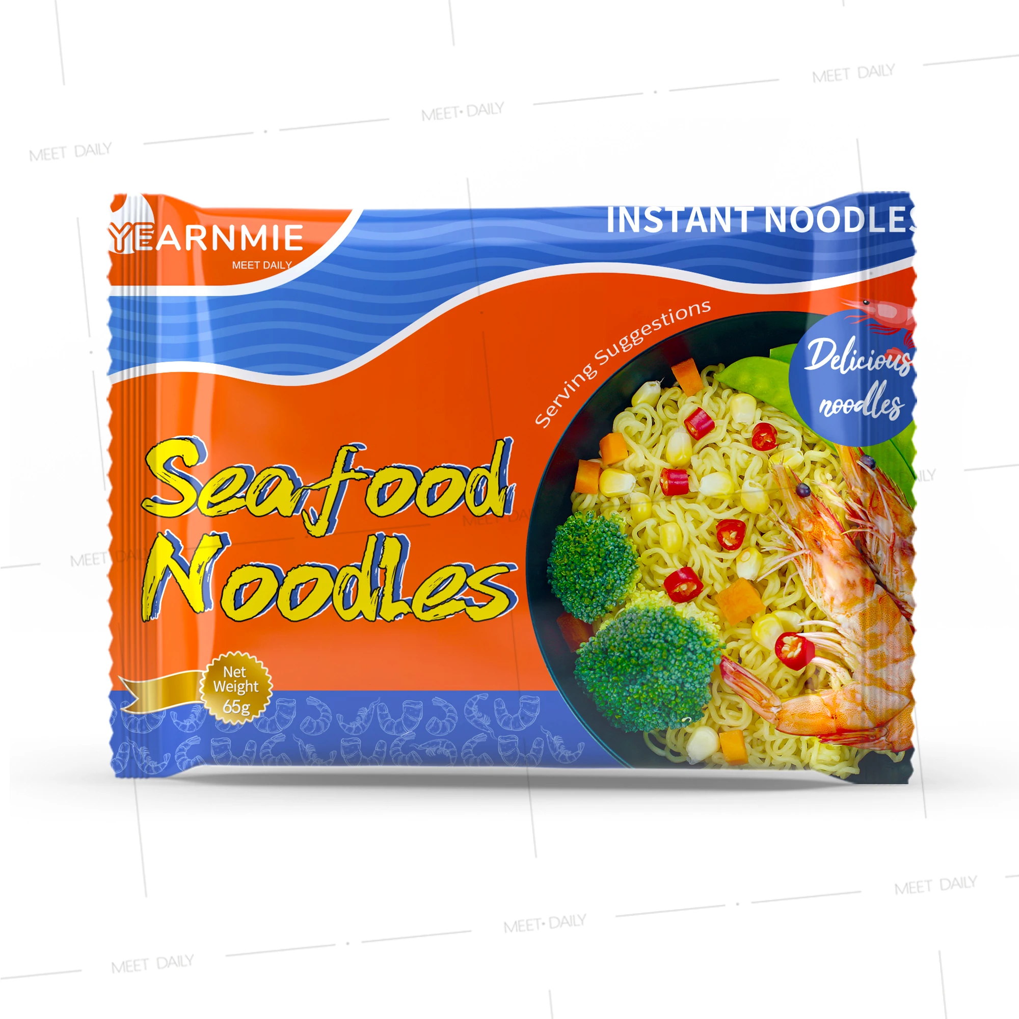 Chinese Wholesale halal haccp Ramen Noodles Factory Price Delicious Soup Spicy INDOMI Flavor Bag Chicken Instant Pasta Noodles