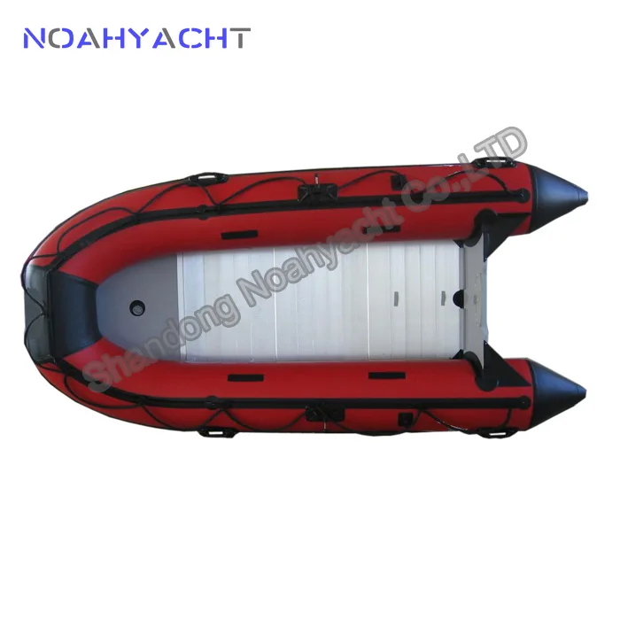 shandong noahyacht hypalon aluminum floor inflatable boat for sale