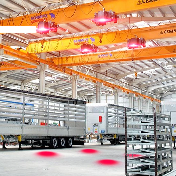 IP68 waterproof Products 72W 120w Led Work Light spotlight crane Lamp overhead Crane light