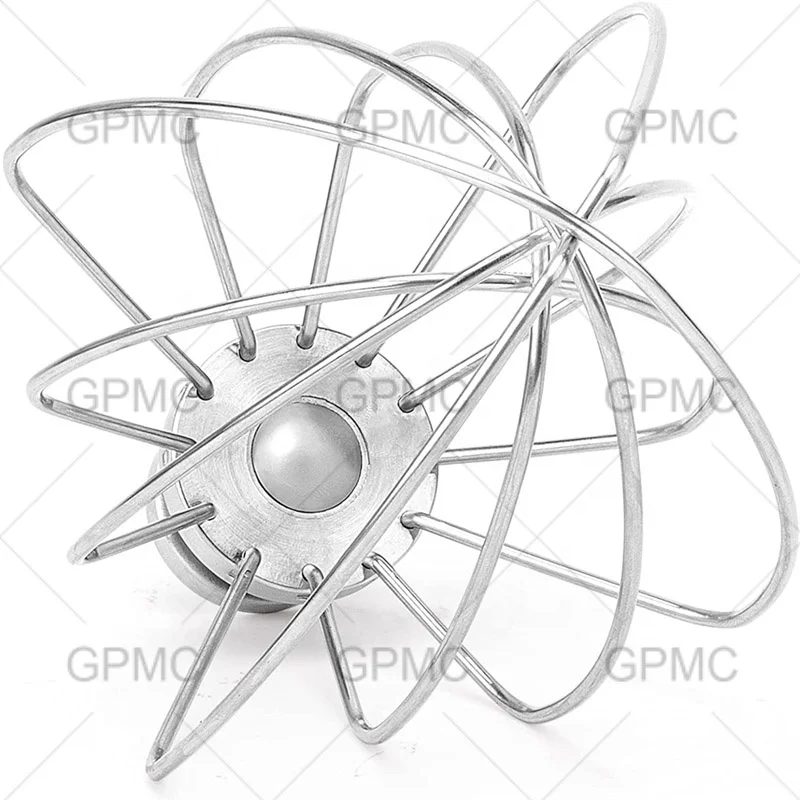 Шлейф-венчик Flex Edge K45WW для взбивания яиц, вилка из нержавеющей стали с наклонной головкой для взбивания крема, подходит для 4,5qt