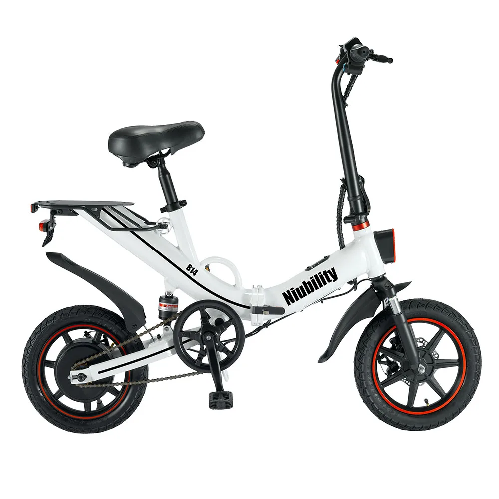 Drop shipping fast delivery within 2 days NIUBILITY B14 48v 350w bike lithium battery ebike 14 inch electric off road bicycle