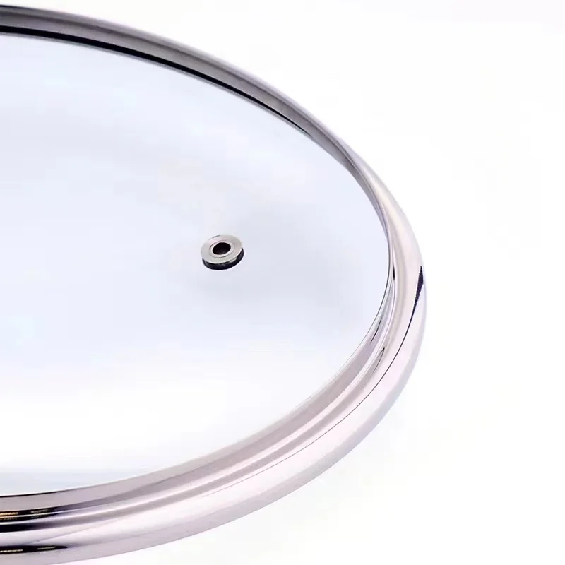 Junheng GLASS LID Cookware Set Frying Sauce Pan Pots Oval Glass Pot Lid Cover New Glass Lids