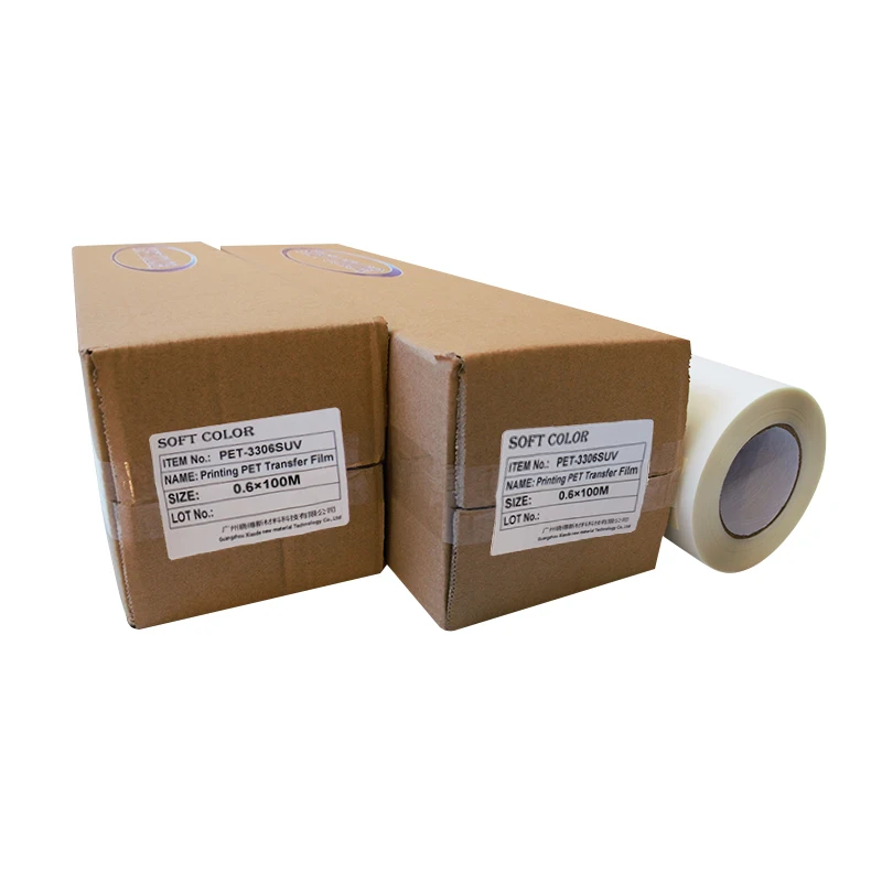 Washable Hot Peel PET DTF Film For Epson P600 Printer PET Film T-shirt Printing Heat Transfer Film