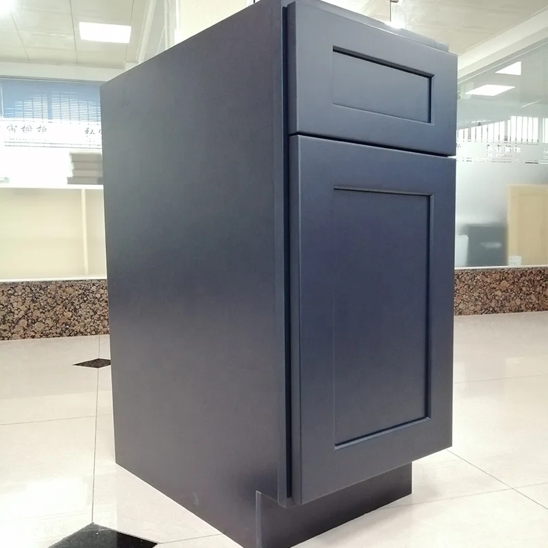 KCMA Certificate American Flat Pack Wood Kitchen Cabinet Hot Sale Cheap Modern Style Kitchen Cabinet for Apartment Project