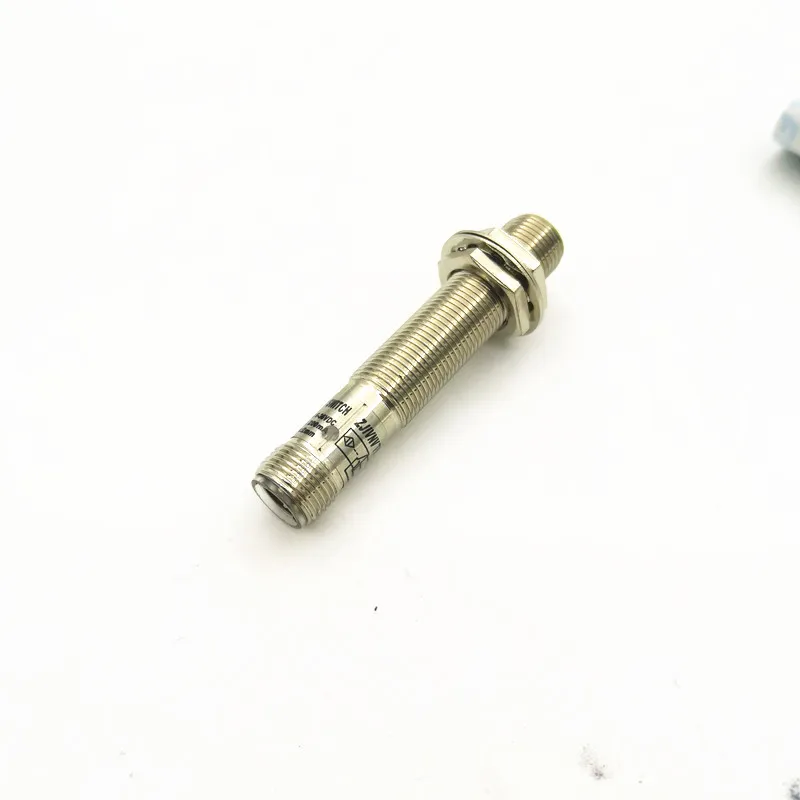 M12 Flush/Non-flush Plug-in Proximity Switch NPN PNP NO NC Connector Inductive Sensor 5m Angle Aviation Plug with LED Indicator