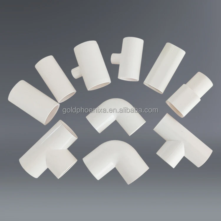 yyc High quality water plumbing supply plastic tubo tee pipe connector PVC pipe fitting