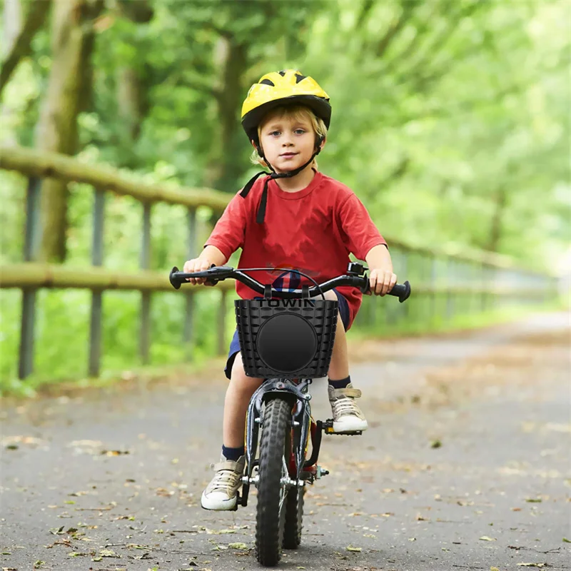 Kids Bike Basket Children Bicycle Scooter Front Basket Hanging Holder Baby Carriage Kids Scooter Plastic Basket