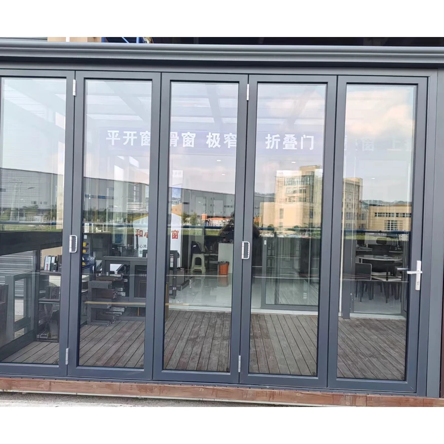 Factory Direct Sale Premium Folding Doors With Energy Efficiency Features For Eco-Friendly Homes