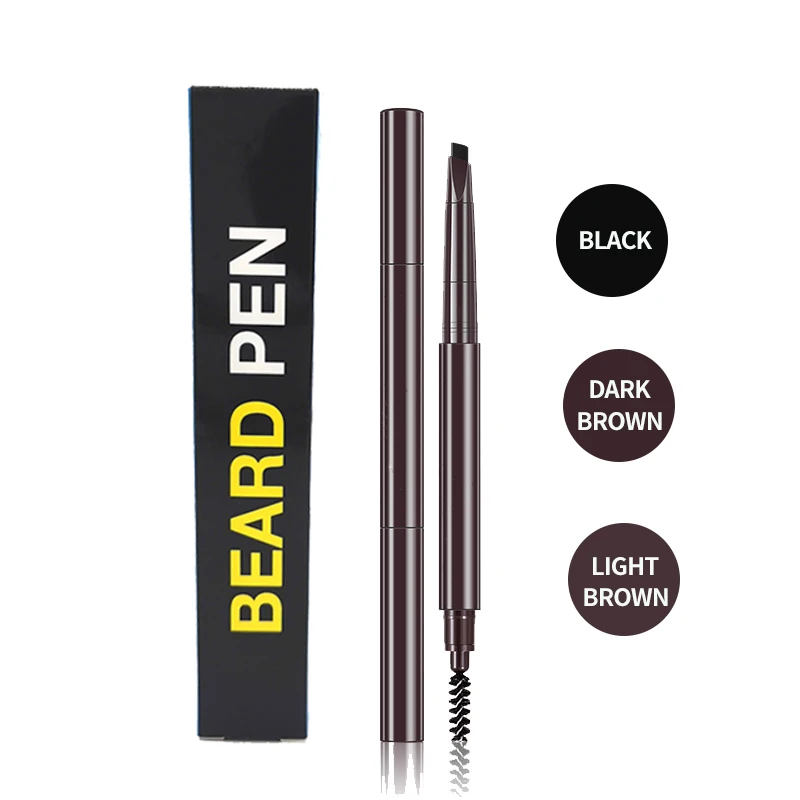Barber Pencil with Built-in Sharpener Edge Hairline Razor Trace Pencils Beard Guide Beard and Hairline Outliner Pencils