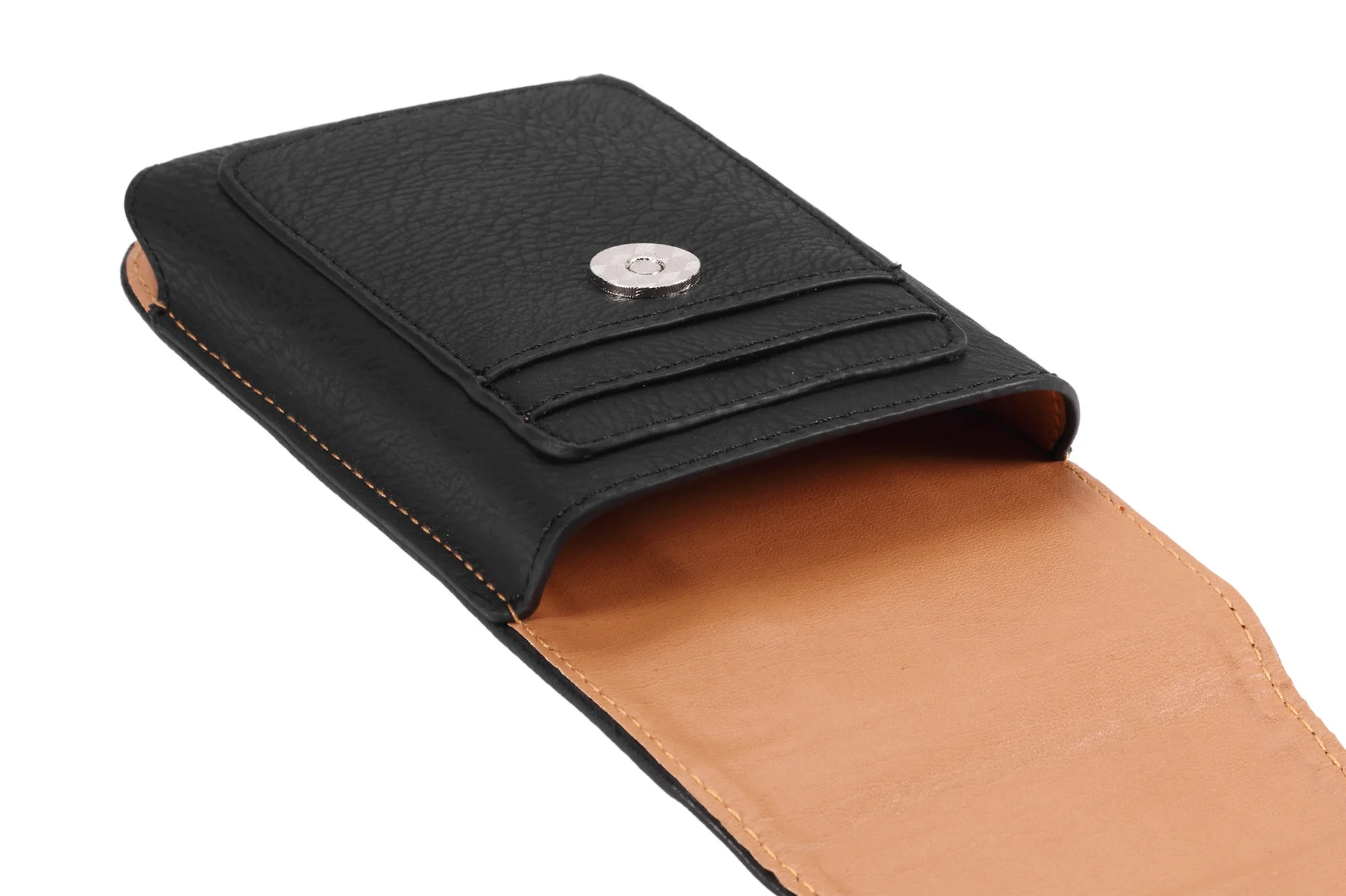 Holster for iPhone Samsung Leather Belt Case with Belt Clip/Loop Premium Pouch with Built in ID Card Holder