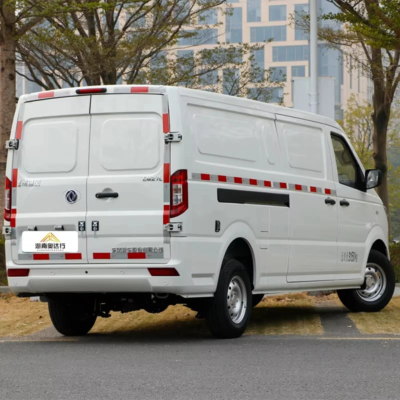 Новый электрический грузовик Dongfeng EM27L новый с большой коробкой одним двигателем левый уровень рулевого фургона