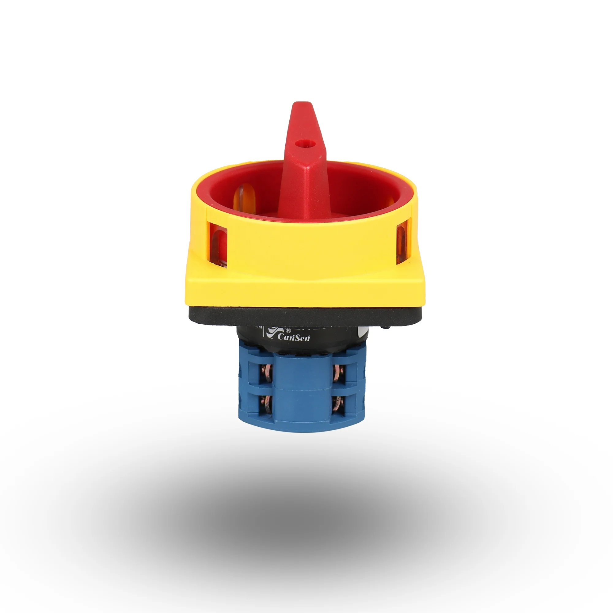 Cansen LW26GS-20 04-2 20A red yellow pad-lock rotary switch 12 position