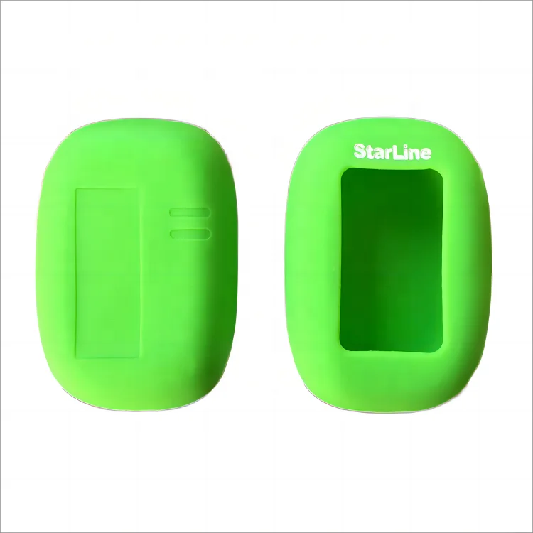 Silicone car alarm remote control case cover for Starline B92