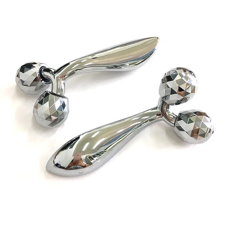 New Product Arrival 3D Roller Thin Face metal Massager face lifting beauty equipment for home use