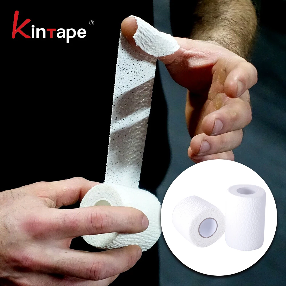 5cmx4.5m OEM Hot Melt Glue Vet Wrap Stretch Bandage For Sports Protection And Orthopedic Fix -Thumb Tape