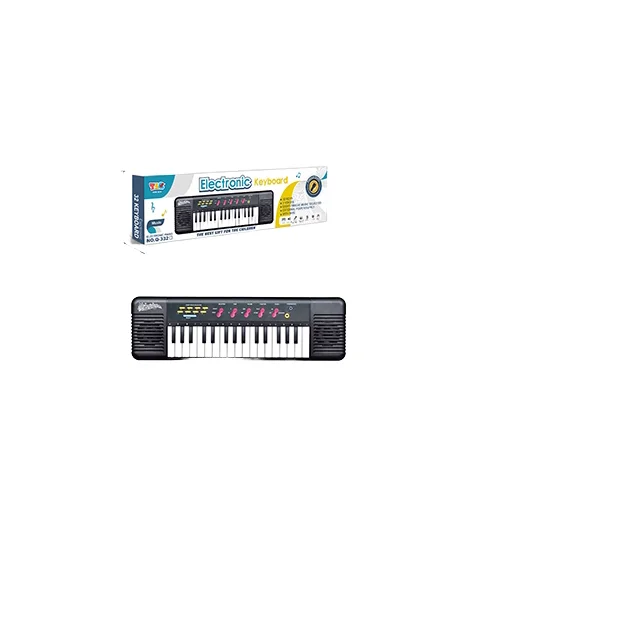 32 Key Electric Keyboard With Mic Kids Educational Game