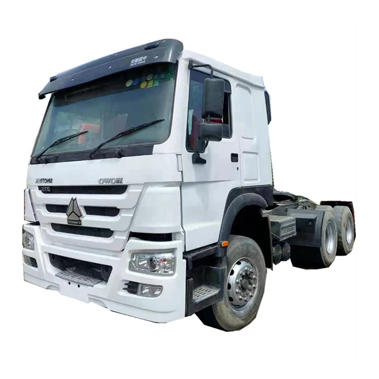  Популярная китайская оптовая продажа б/у Тракторная головка Sinotruk Howo 375hp 6x4