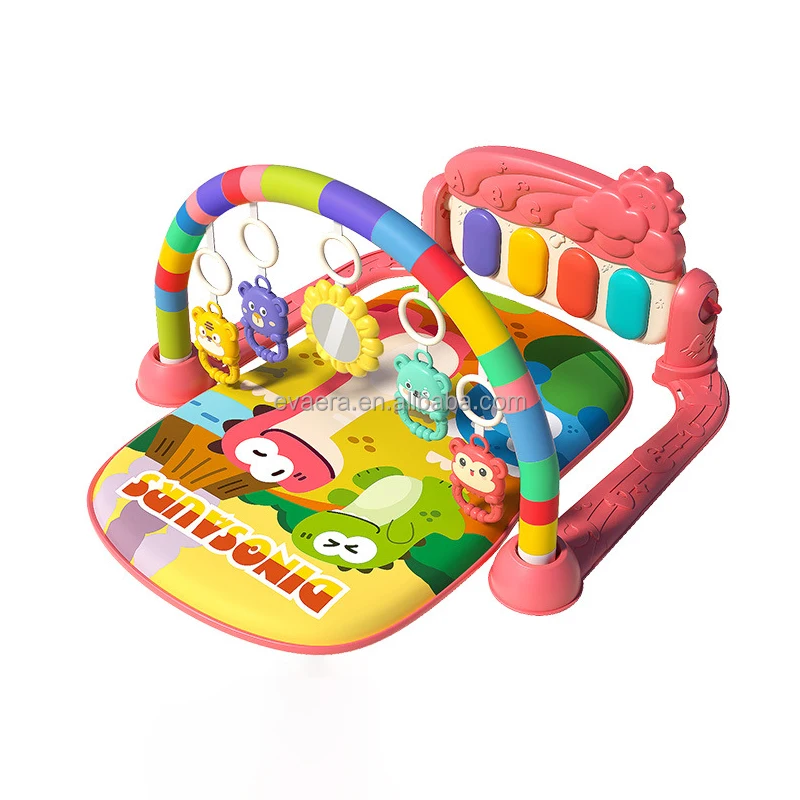 popular in south east Asia Playgym Baby Activity Cotton Mat Baby Kick Play Piano Gym