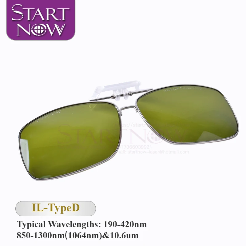 Startnow Laser Protection Glasses Clip 850-1300nm With CE For YAG Laser Marking Machine Parts Laser Safety Glasses Accessories