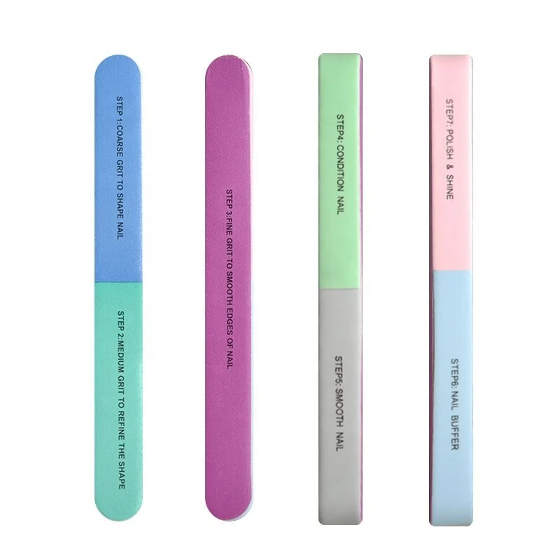 color sponge file professional polishing tools nail buffer  san nail buffer block nail file buffer